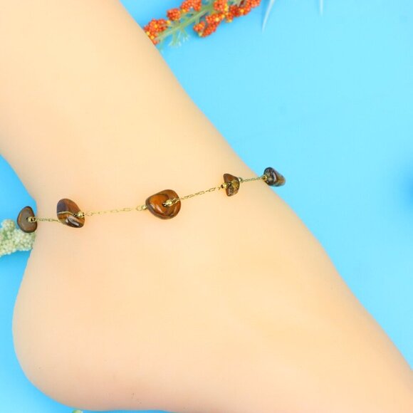 Elegant Handmade Anklet – Perfect for Women & Girls | Ideal Gift Option, DYC1808 - Picture 2 of 9